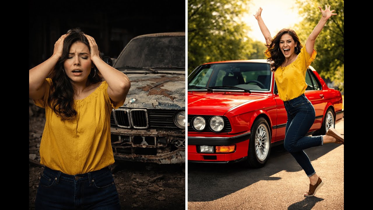 Полная реставрация редкого BMW M5 E28: серьезные повреждения заводского лакокрасочного покрытия с...