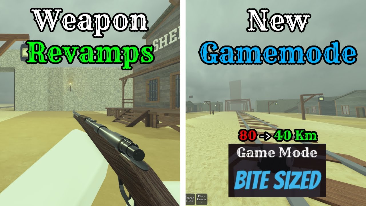 New Gun Update | Roblox Dead Rails (New Weapon Revamps)
