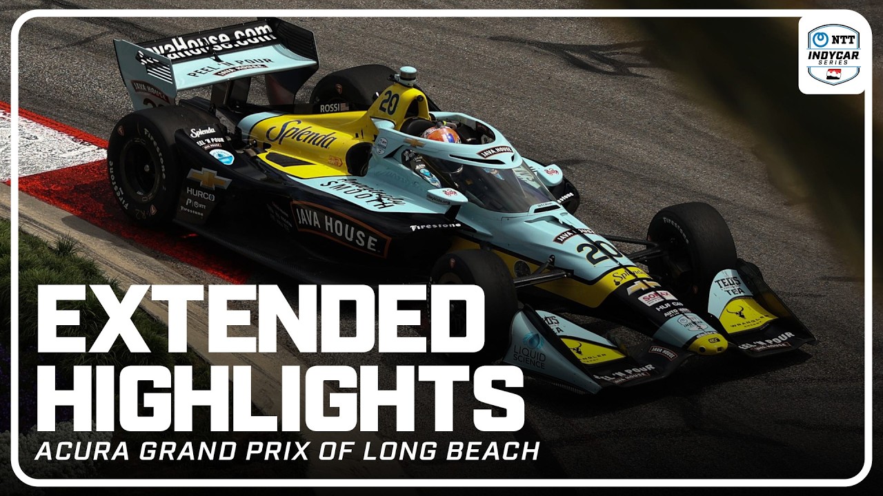 Extended Race Highlights | 2025 Acura Grand Prix of Long Beach | INDYCAR SERIES