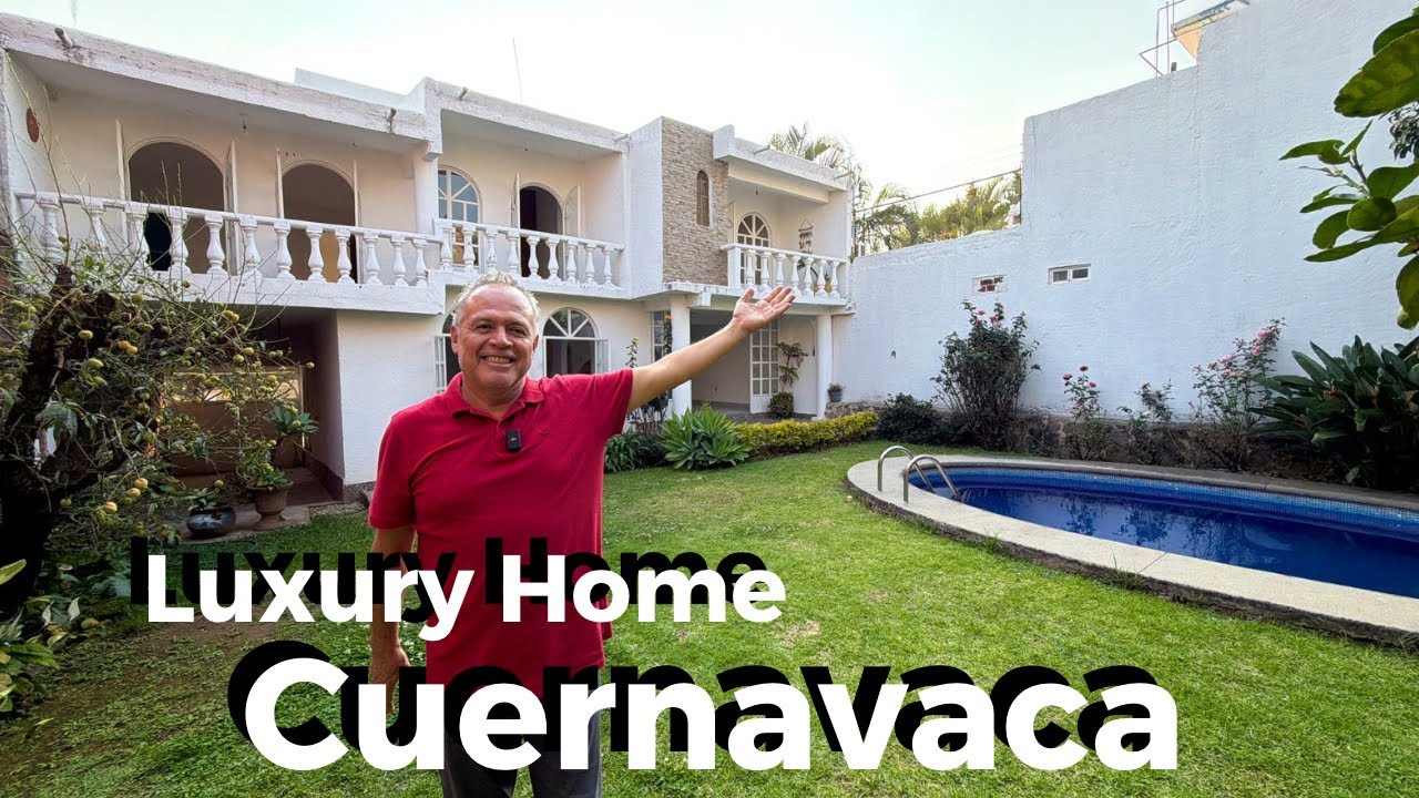 ‼️OPORTUNIDAD‼️venta  de CASA AL NORTE de CUERNAVACA con  ALBERCA Y JARDIN PRIVADOS🏠