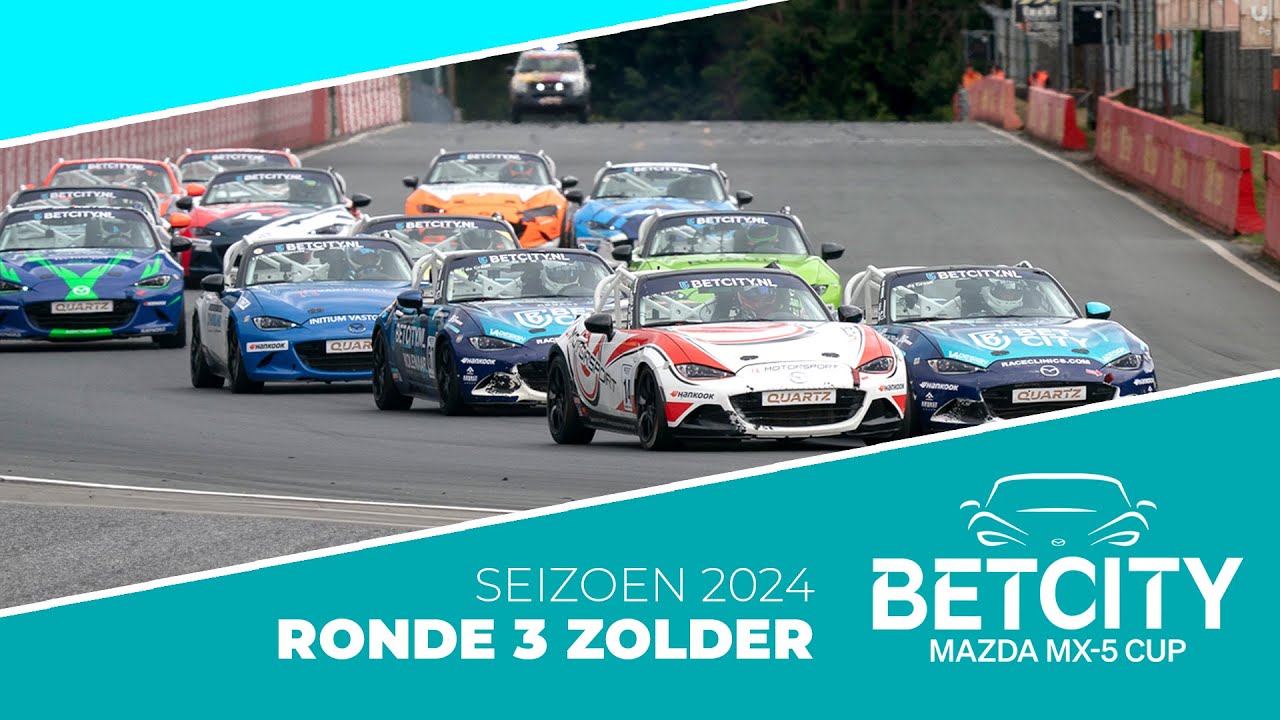 Mazda MX5 Cup - Seizoen 2024 - Ronde 3 Zolder