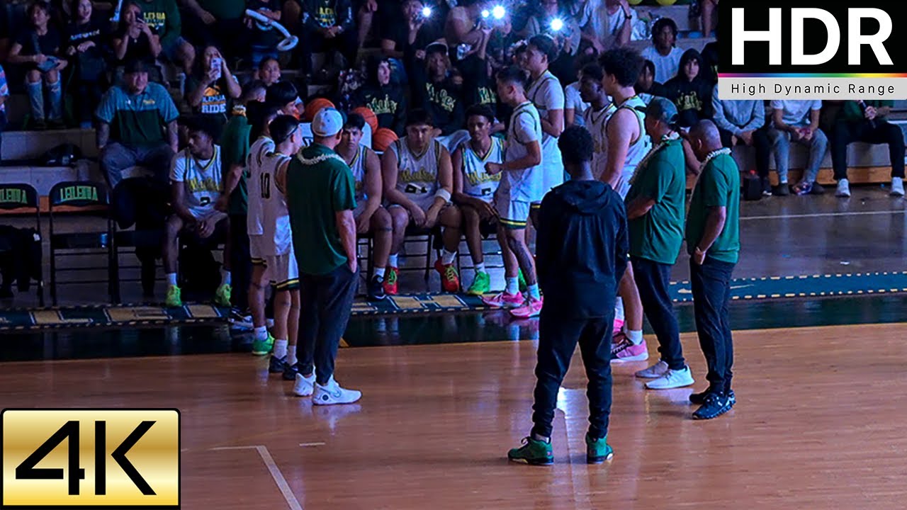 Leilehua vs Mililani | Senior Night | Hawaii High School Basketball | 4K HDR #basketball #4khdr