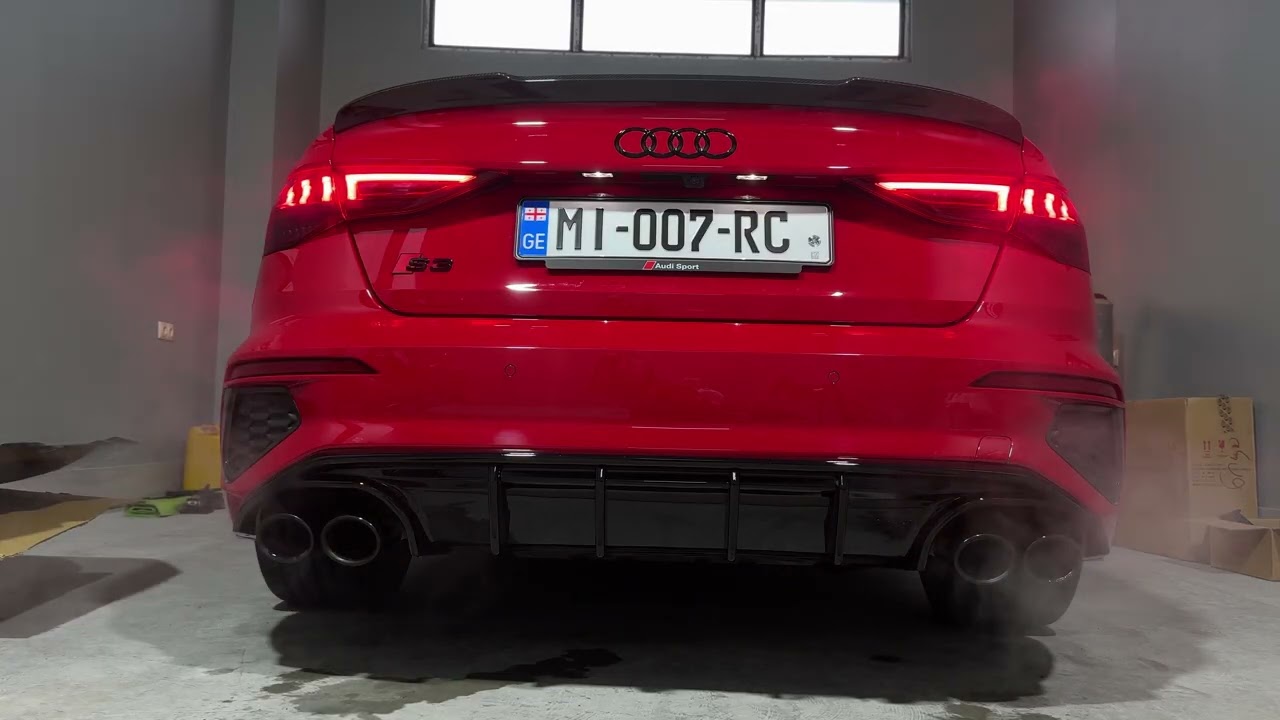 Audi S3 8Y 490hp | EQT Tuned | Exhaust Sounds | Revs