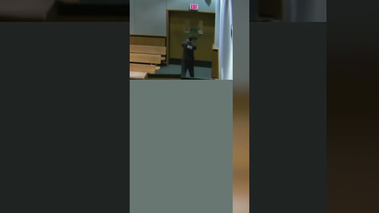 😱 Inmate Slips Past Security and Escapes Courthouse in Cuffs! | Court Cam | Crime 360 #shorts