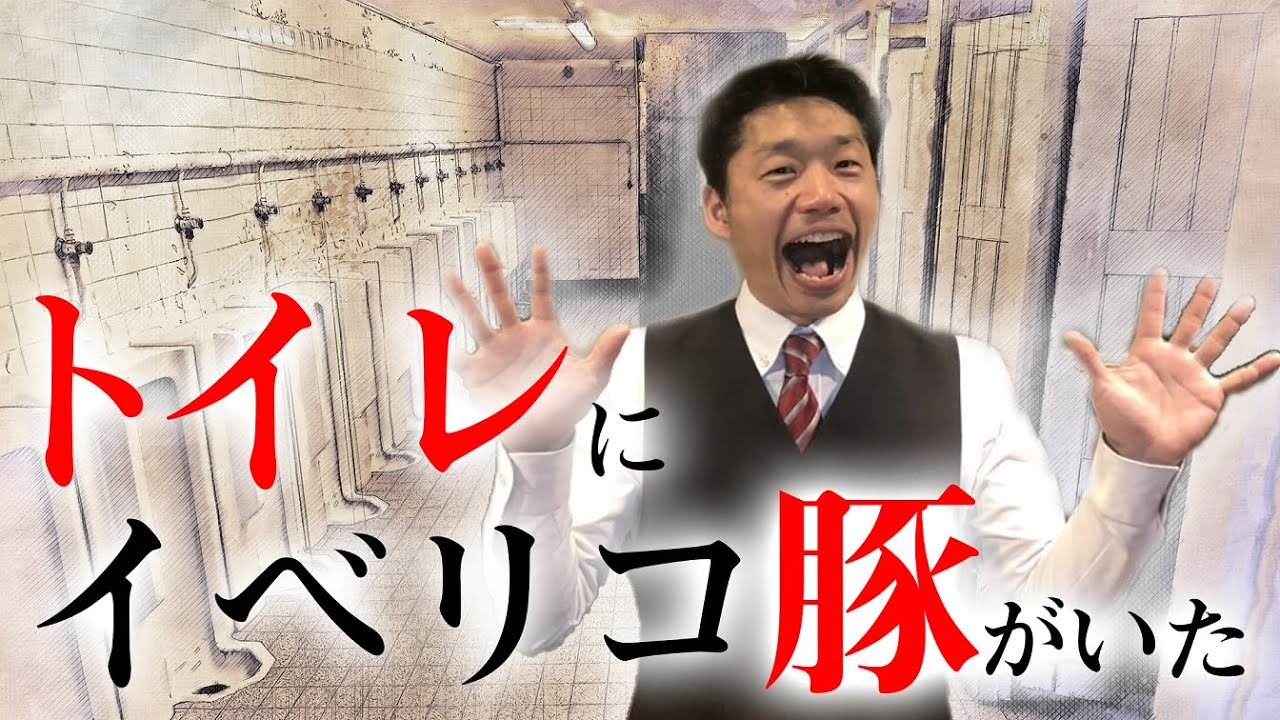 【イベリコ豚がいるトイレ？】のご紹介　生ハムソムリエ　イベリコ豚の山本です！