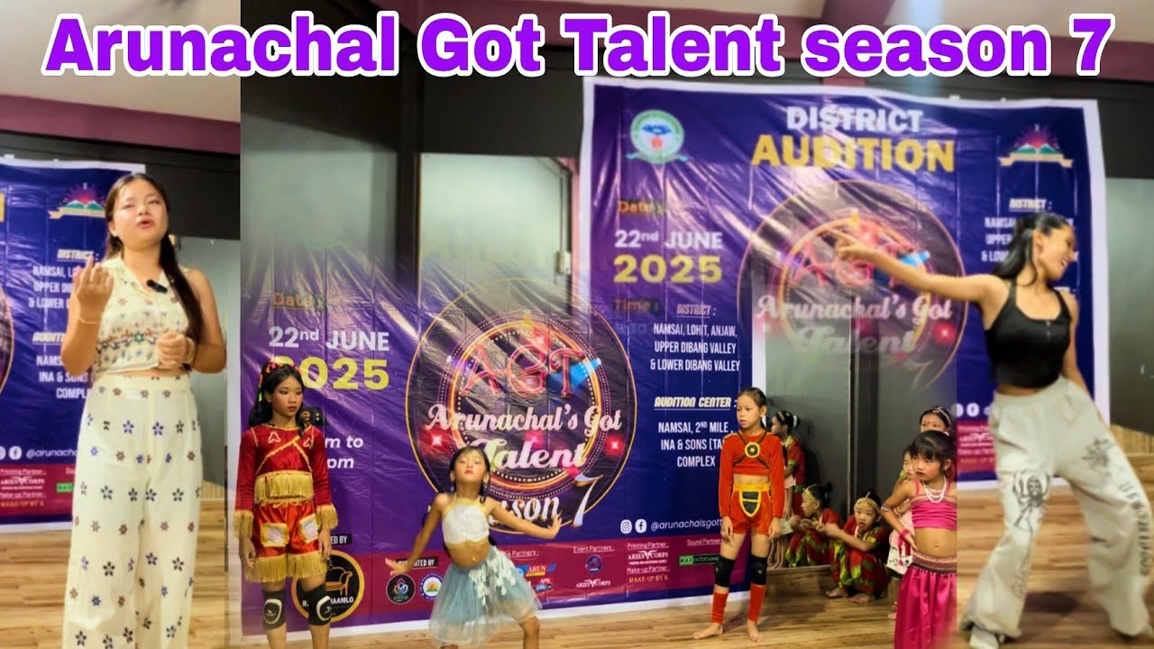 Audition of Arunachal got talent 2025 season 7 || raw talent || Arunachal Pradesh