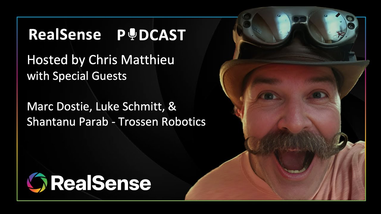 Chris Matthieu Interviews Marc Dostie, Luke Schmitt, & Shantanu Parab From Trossen Robotics