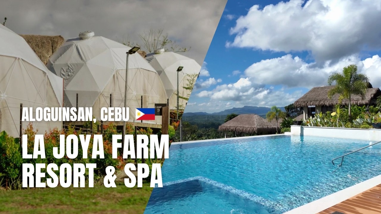 🇵🇭 [4K] Dome Ten Stay in Cebu | La Joya Farm Resort $ Spa | This Place Feels Like Bali!