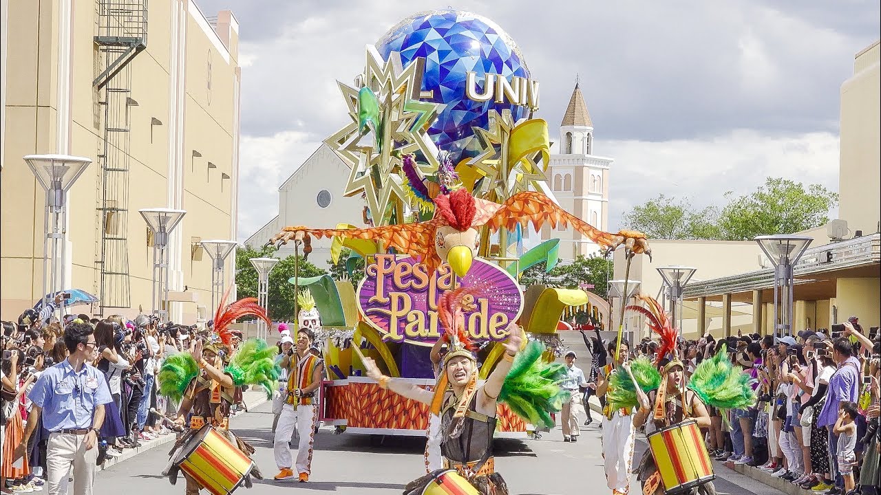 [プレ] USJ ユニバ フェスタ デ パレード 2019 Halloween parade show Japan