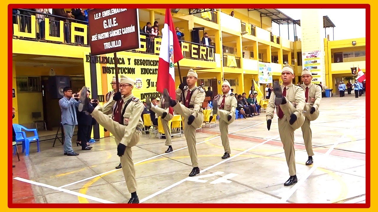 GUE JFSC - Escolta Campeón de Campeones - 165° Años de la I.E.  SAN JUAN de Trujillo