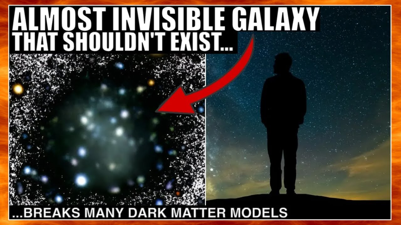 Newly Found Dark Galaxy Is an Anomaly and Shouldn't Exist...But It Does