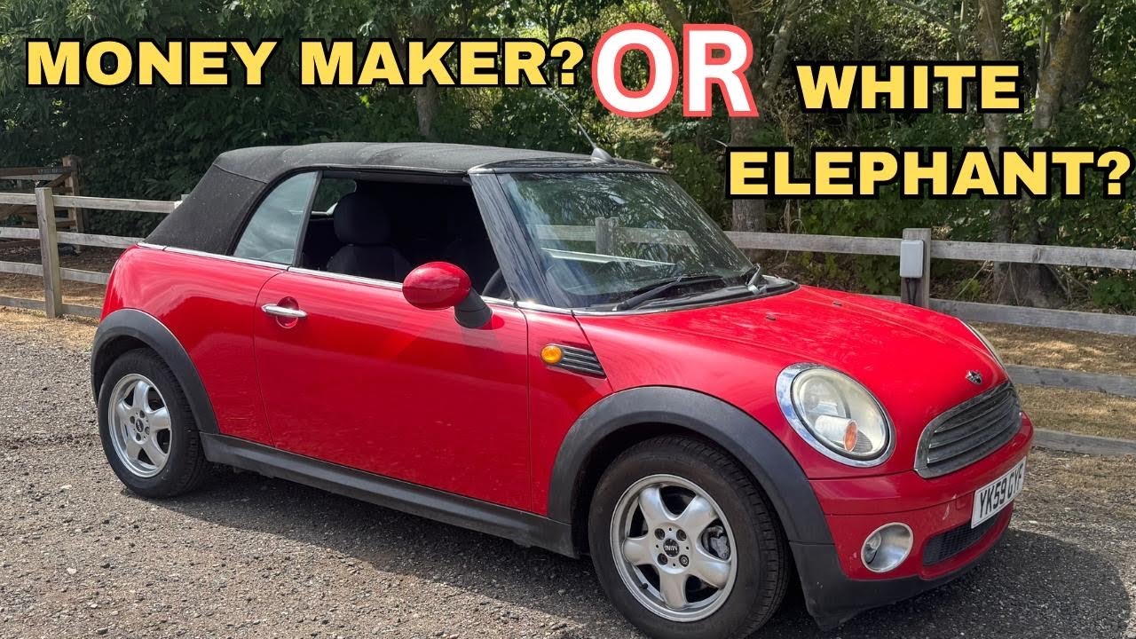 REPAIRING A CHEAP ABANDONED BARN FIND MINI CONVERTIBLE