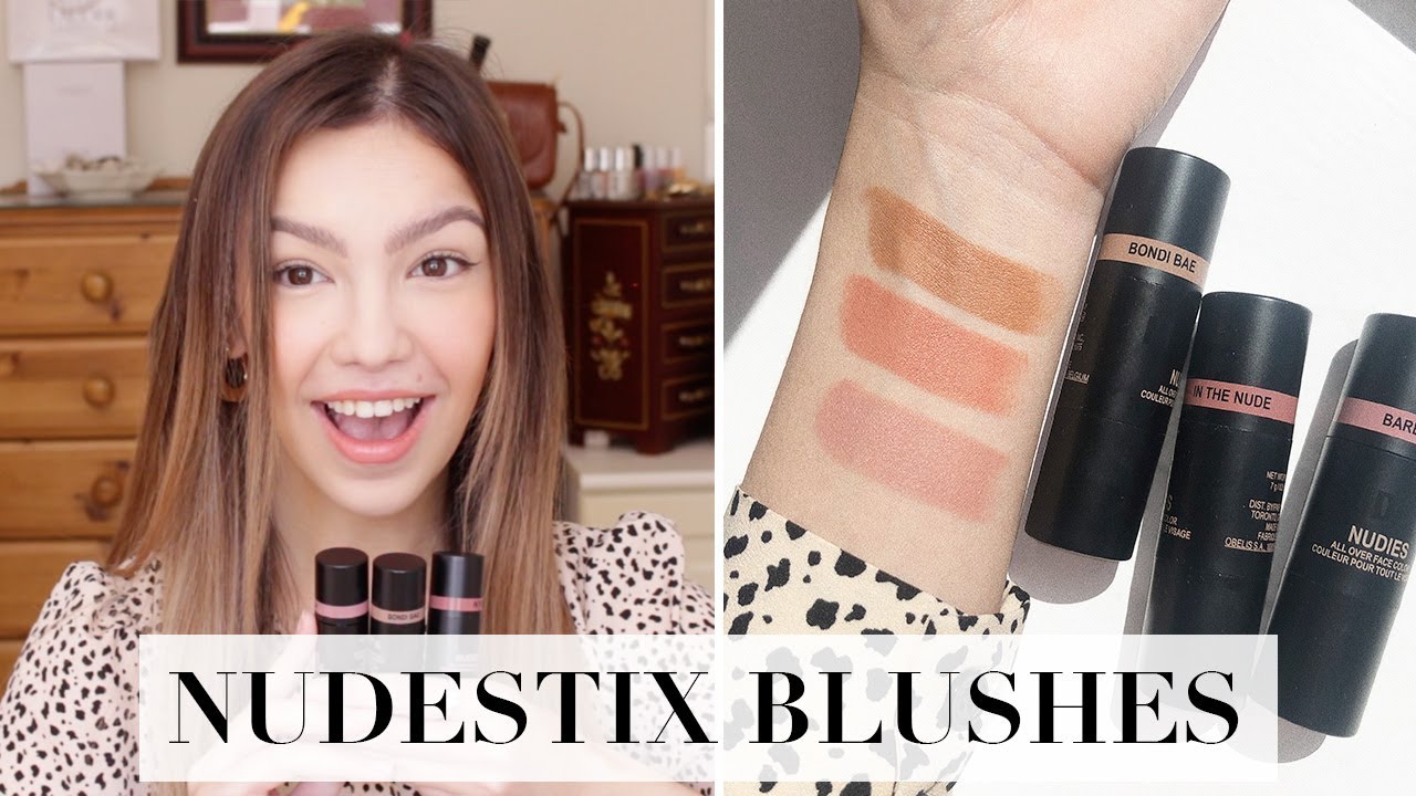 Nudestix Nudies Matte Blush Stix | Review & Swatches