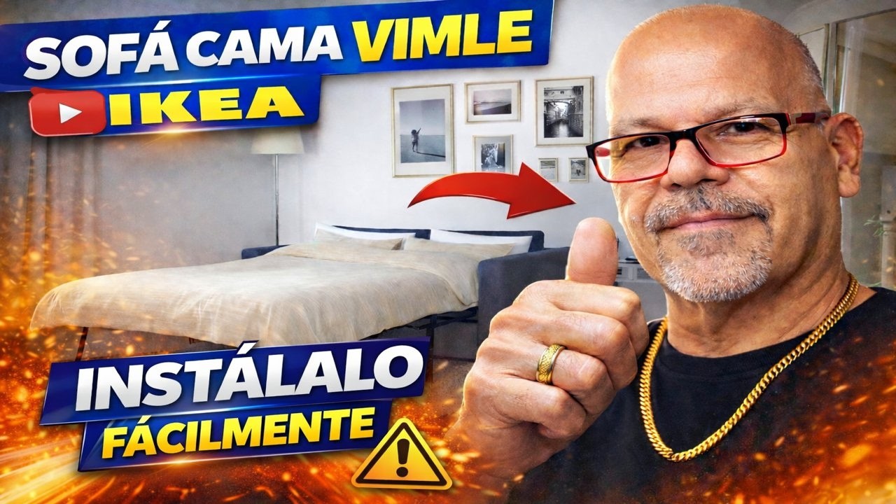 🛋️✨ Cómo Montar el Sofá Cama IKEA VIMLE Paso a Paso (FÁCIL)