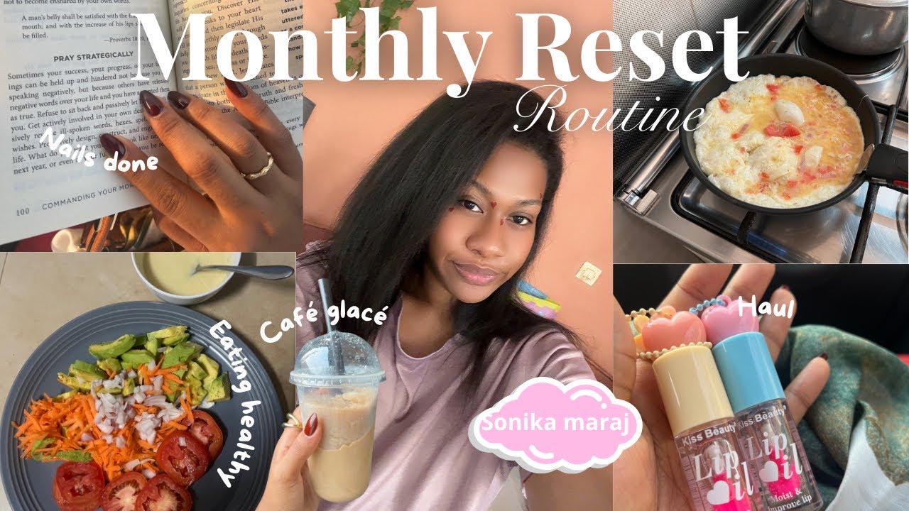 Je me recentre : Monthly Reset de Janvier | Courses, Self-Care & Chit Chat