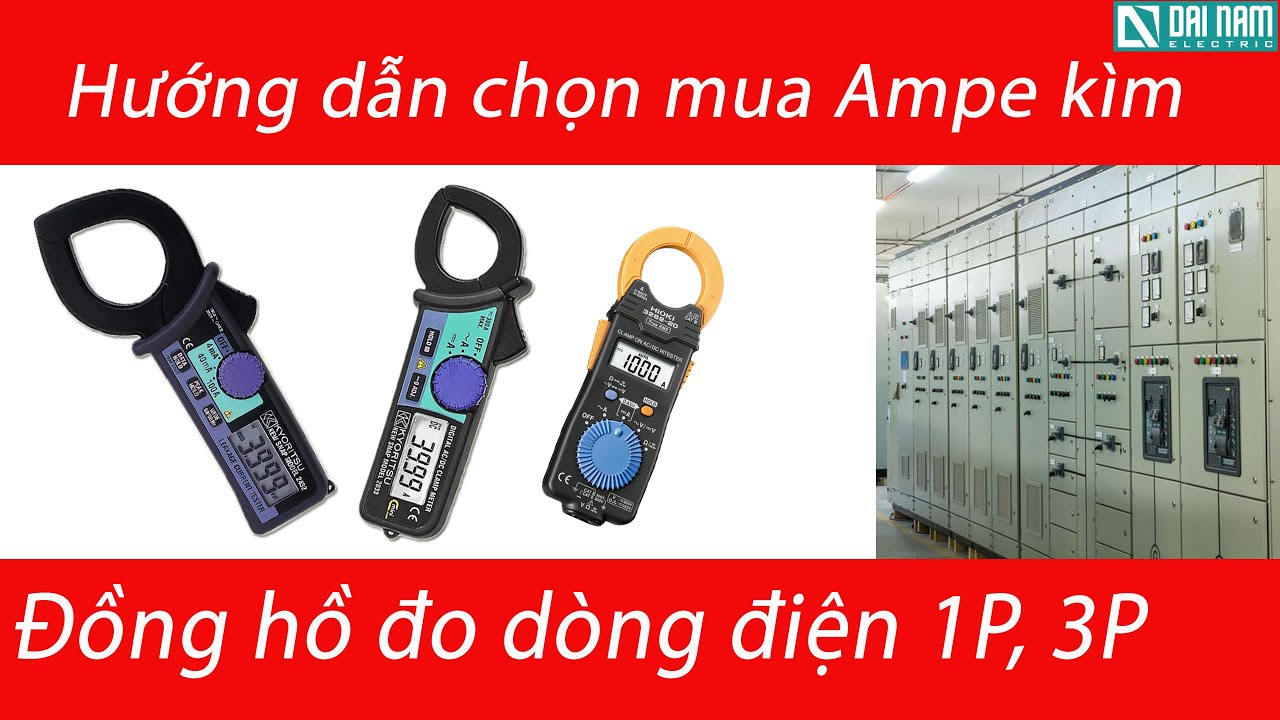Hướng dẫn chọn mua Ampe k&igrave;m đo điện đa năng Hioki 3280-10f