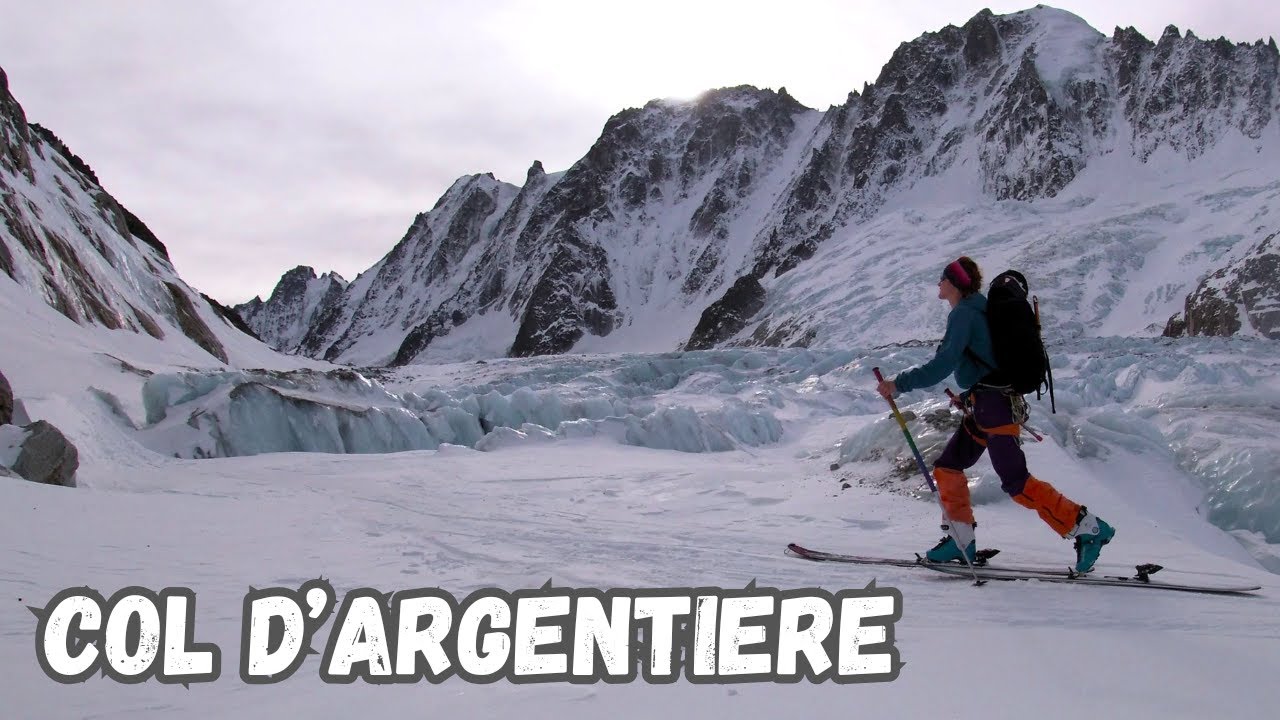 CHAMONIX Classic Ski Tours - Col d'Argentiere via glacier du Tour Noir