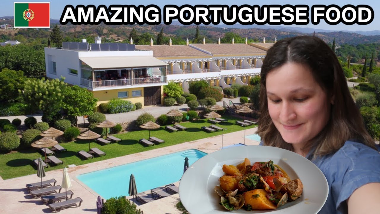 Trying Portuguese food on a FARM in TAVIRA, Portugal | Ilha da Tavira