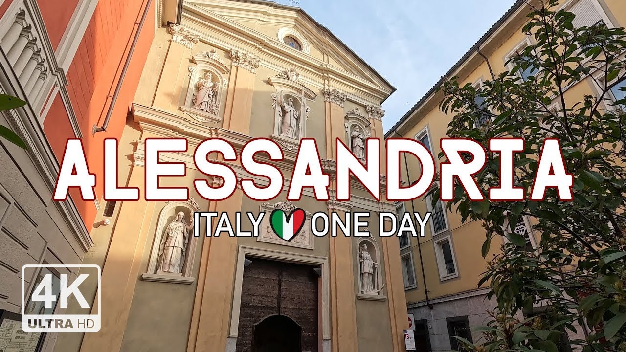 ALESSANDRIA VIDEO 4K ITALY 🇮🇹 || #travel #citywalk #music #italy