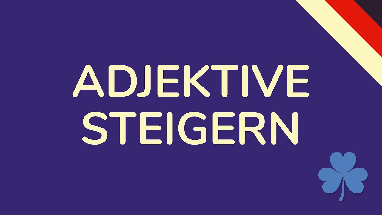 ADJEKTIVE STEIGERN LATEIN / Steigerung Adjektive Latein (animiert) 🇩🇪
