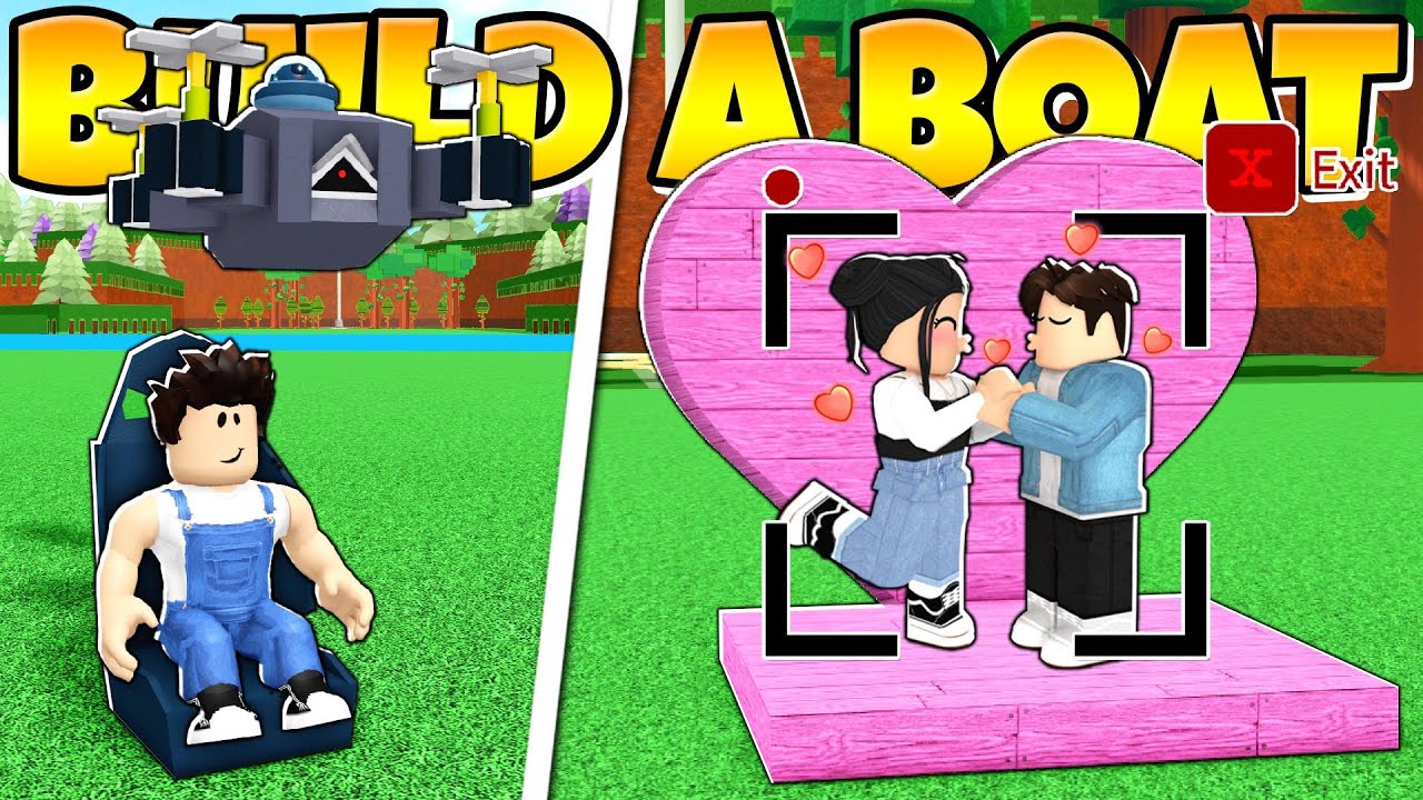 SPYING ON ONLINE DATERS WITH A DRONE! Build a Boat