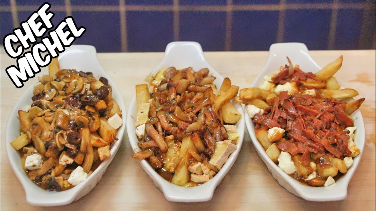 Poutine 3 Façons | Montréalaise, Française et Grecque