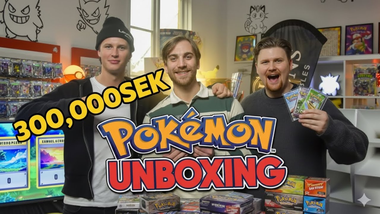 300k Pok&eacute;mon &ouml;ppning med SampeV2 (BTS) - Vecka 101