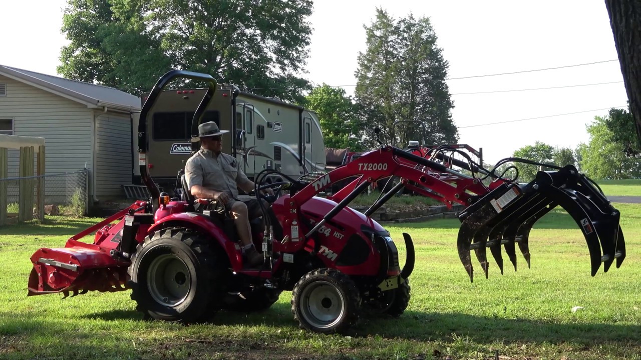 How to Operate a Tractor Grapple |⚡⚡⚡ Part 2