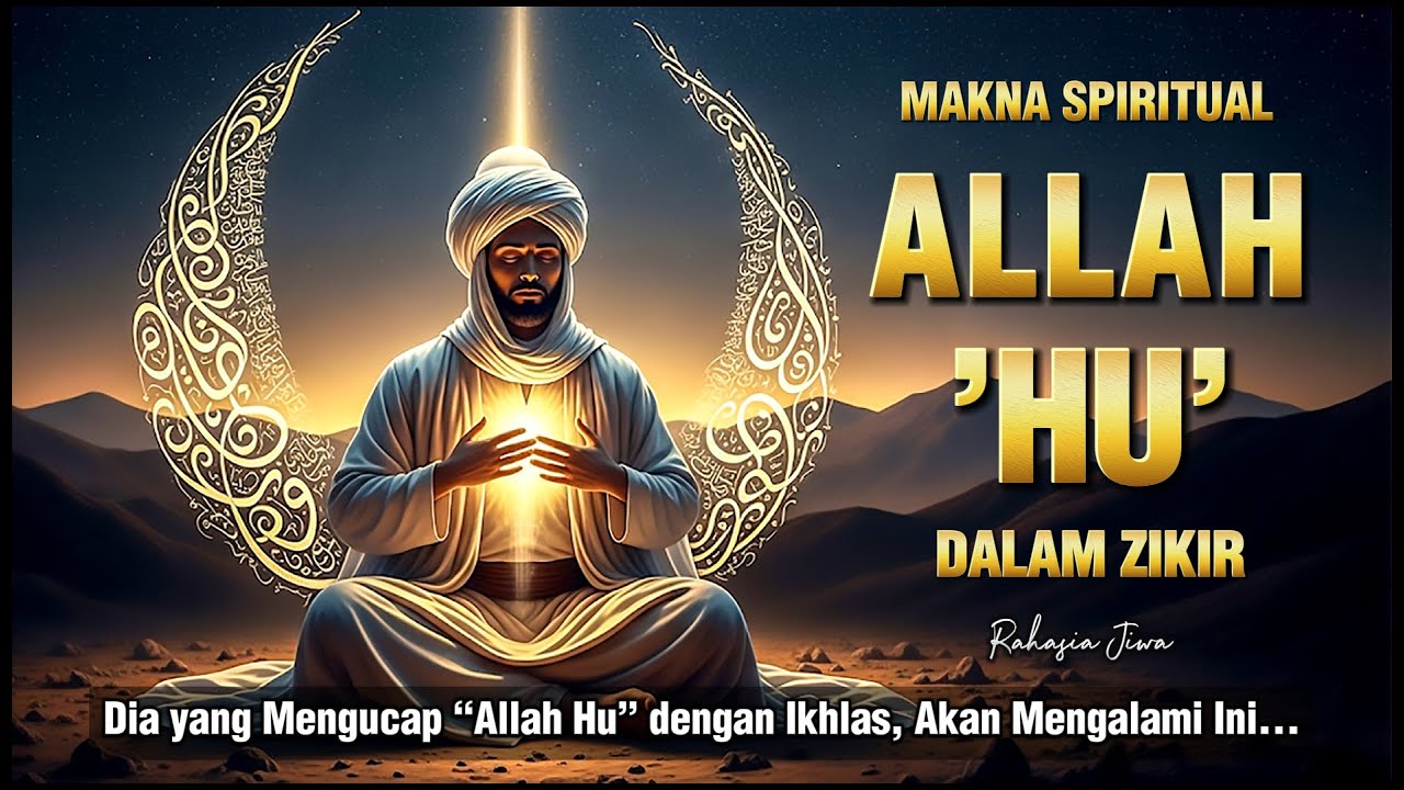 MAKNA SPIRITUAL 'ALLAH HU' DALAM ZIKIR✨ KEKUATAN SUNYI DARI “ALLAH HU”— YANG MENGGETARKAN ALAM BATIN
