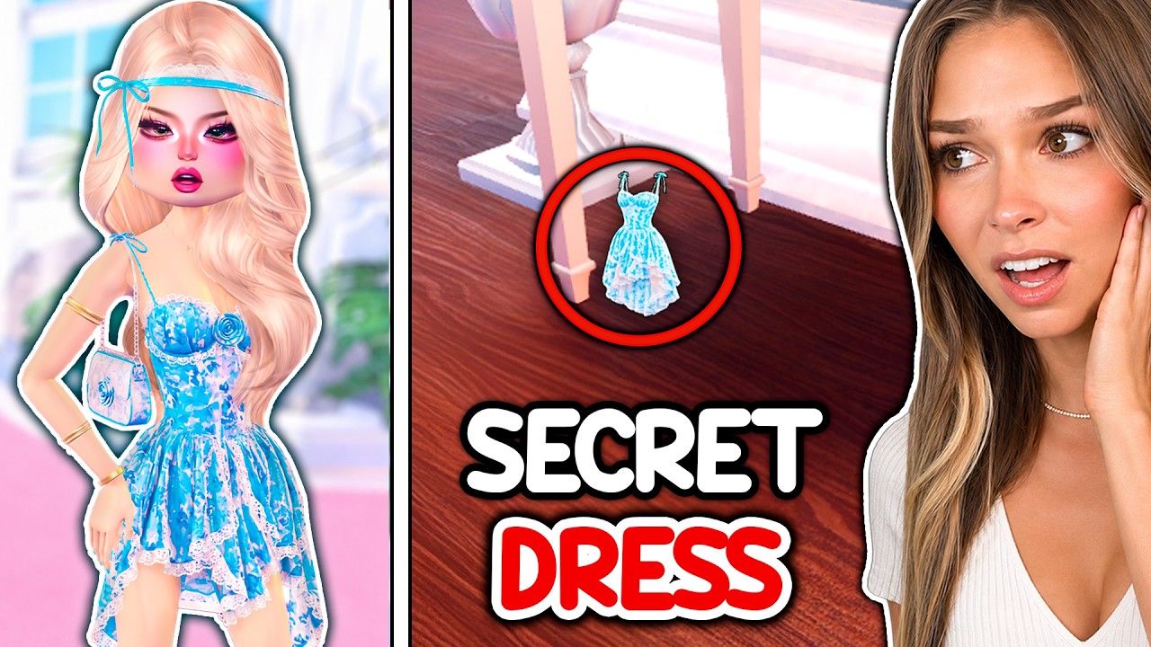 Я нашла ВСЕ секретные предметы в Dress to Impress