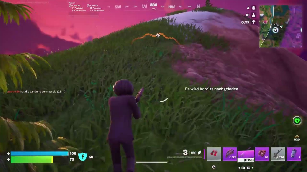 Fortnite Null Bauen Solo bis 16:30 Uhr