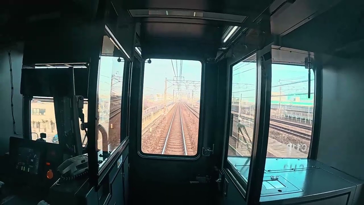 JR東海３１５系特別快速刈谷～金山間前面展望