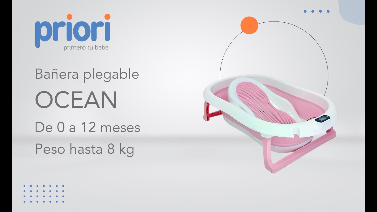 Ba&ntilde;era Bebe Plegable Port&aacute;til OCEAN