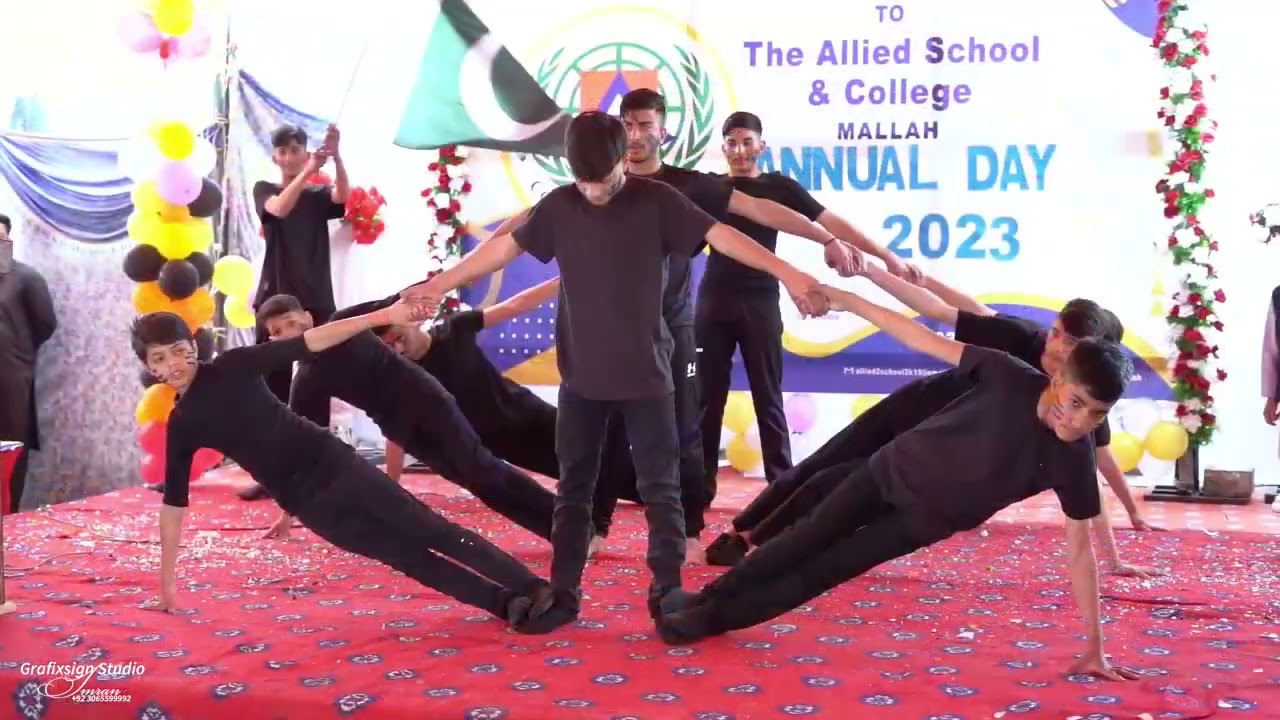 Highlights from annual function 2023, The Allied School and College Mallah
