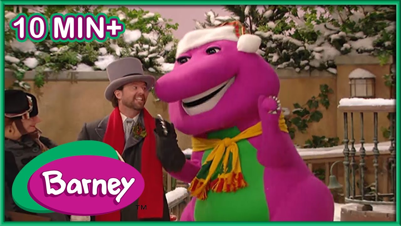 Christmas 🎄 Hanukkah 🕎 and Winter Holiday ❄️ Songs 🎶 Barney