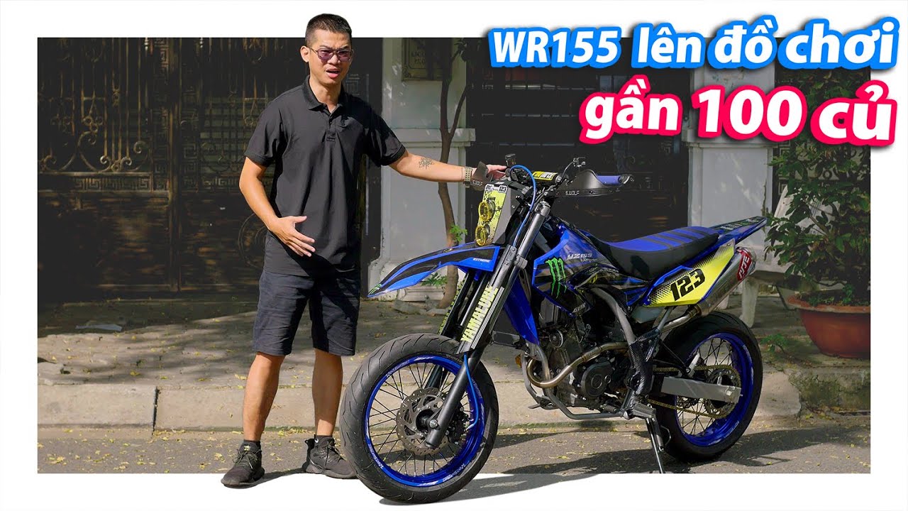 Review Motard quốc dân WR155 với gói đồ chơi gần 100 củ | Anywhere Man