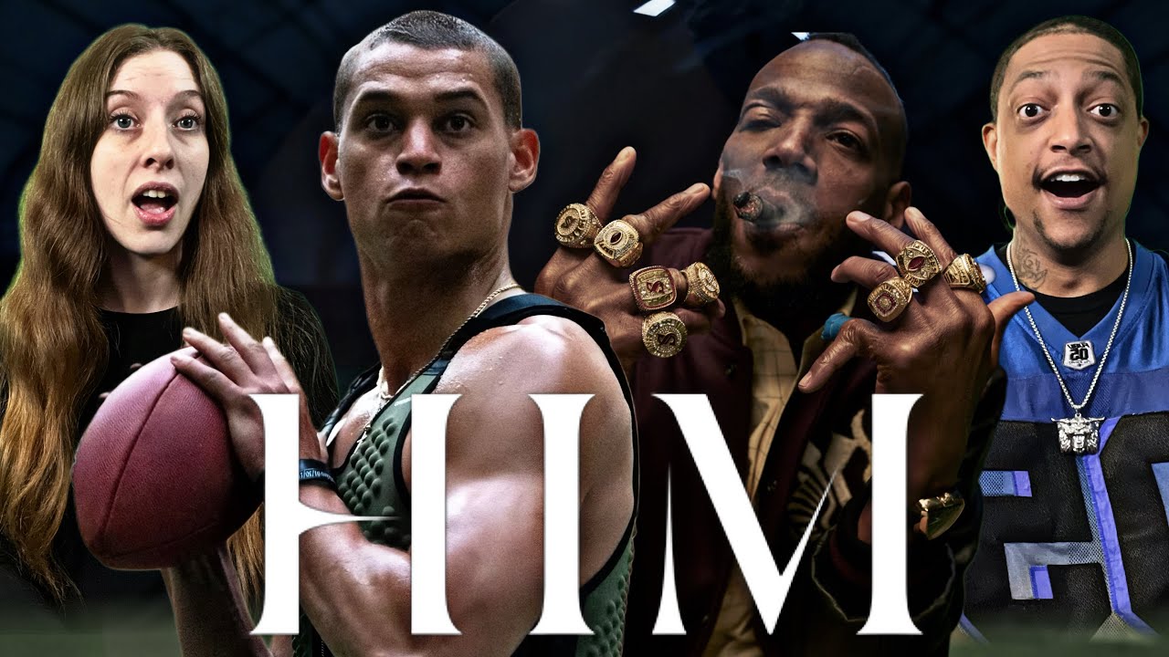 HIM(2025) | MOVIE REACTION | OUR FIRST TIME WATCHING | MARLON WAYANS | TYRIQ WITHERS | IS IT TRUE?🐐🏈