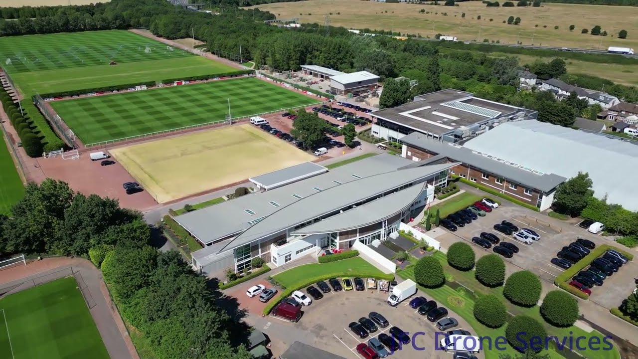 Aerial Tour of Arsenal FC's Sobha Realty Training Centre | DJI Mini 3 Pro Drone Footage