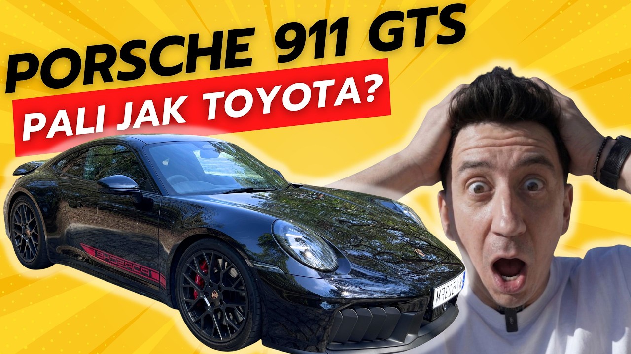 Porsche 911 GTS pali jak Toyota. I robi setkę w 3 sekundy. TO JEST SZOK !!