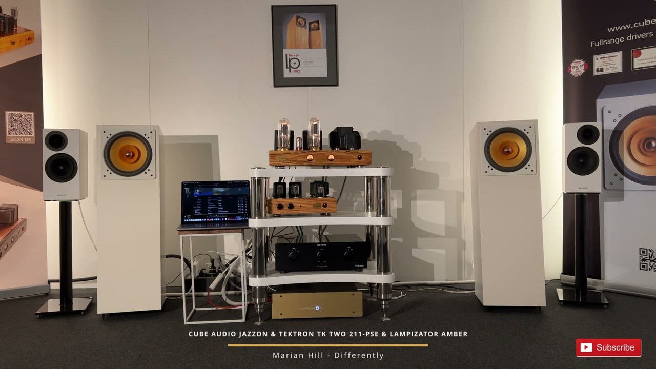 Cube Audio Jazzon - HIGH END Munich Audioshow 2022 - Electronic Music