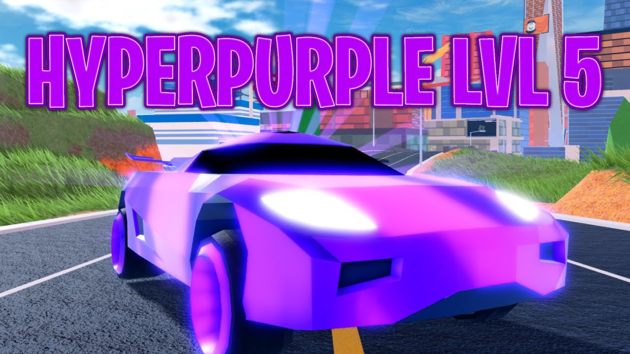 100.1% na 5 LEVEL PURPLE Hyperchrome | Roblox Jailbreak Polska