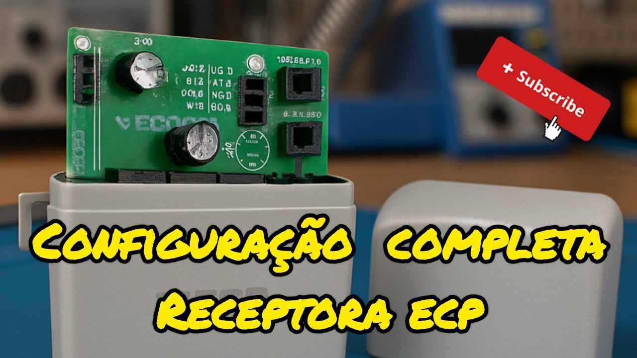 como configurar receptor de controle da ecp #vídeo,#dica ,#genial ,#facavcmesmo