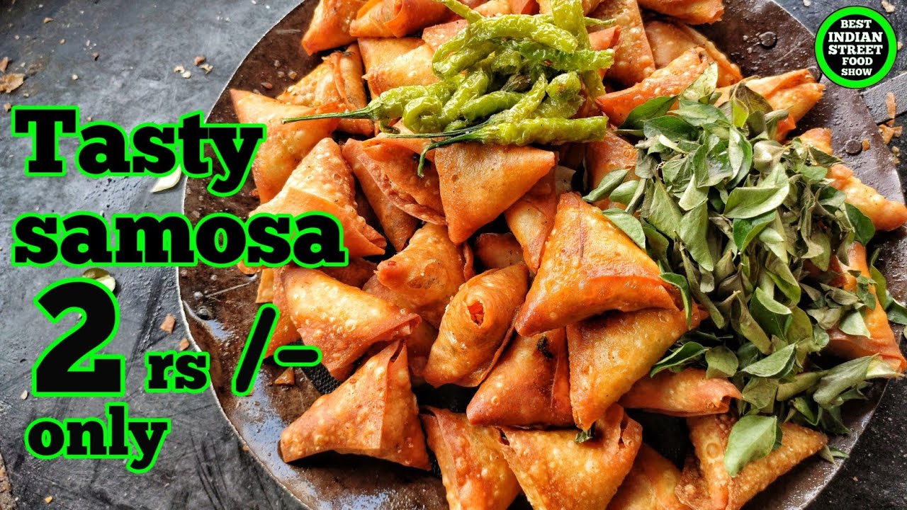 Tasty Samosa ₹ 2 rs only | cheapest tasty samosa in the world | indian street food | tasty samosa