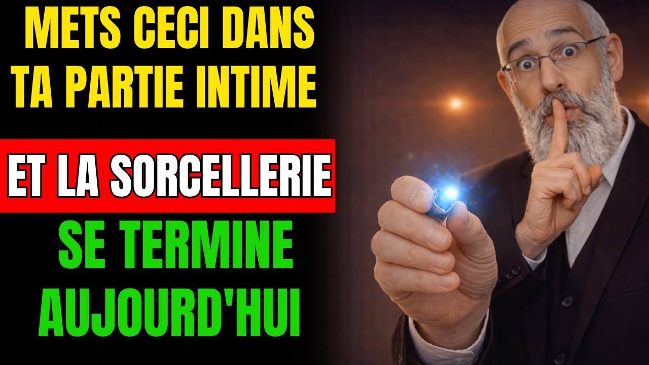 Place CECI dans ta PARTIE INTIME et Élimine Toute Malédiction – Ce n'est pas de la Magie