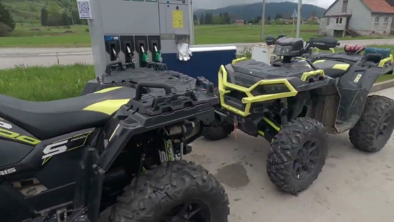 Polaris Sportsman 1000 S / Scrambler 1000 S Vožnja Kupjakom