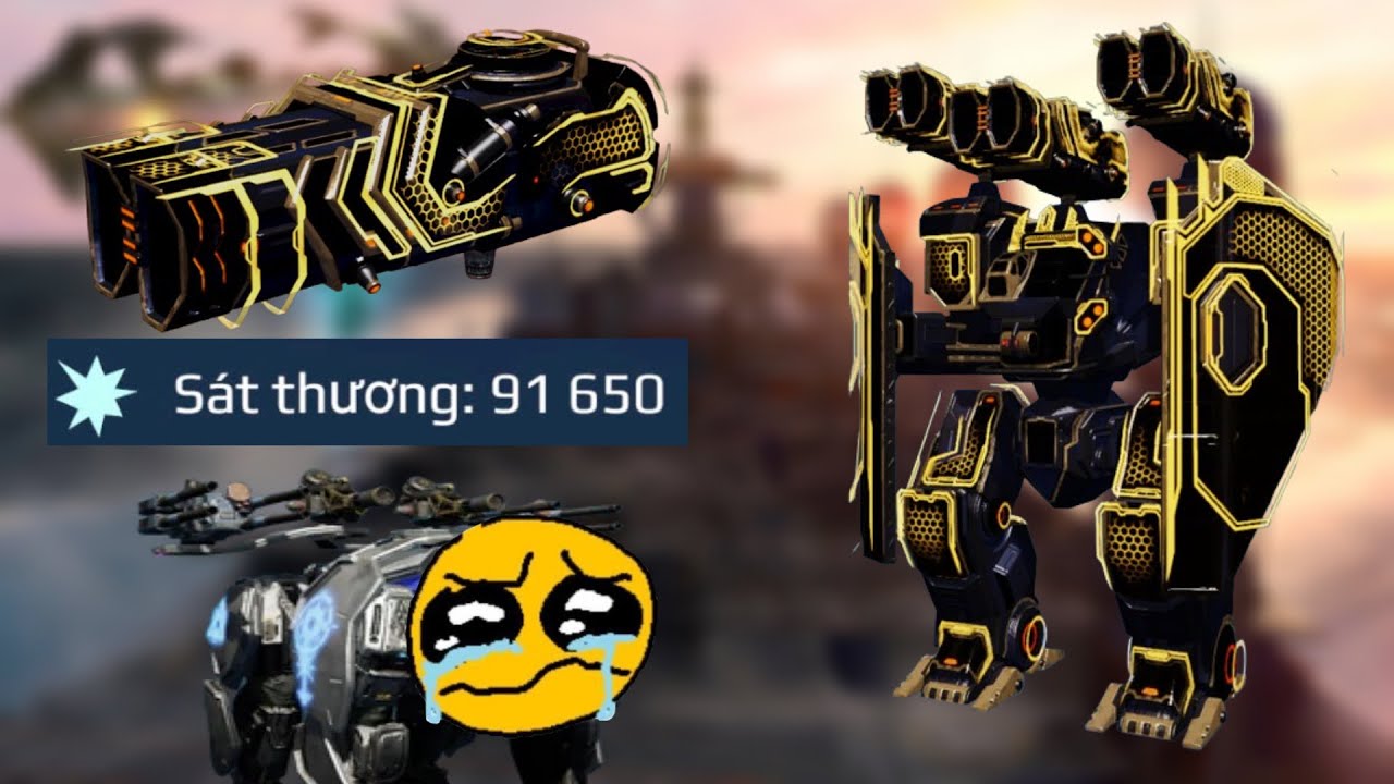 War Robots Test SV - UE Grom tiếp tục được buff lần thứ N+1... Cụ Bjorn chân đi lạnh toát !!!