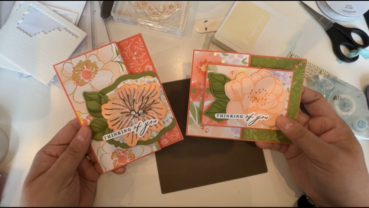 Day 1 - Fun Folds - Lovely and Beautiful Craft Along