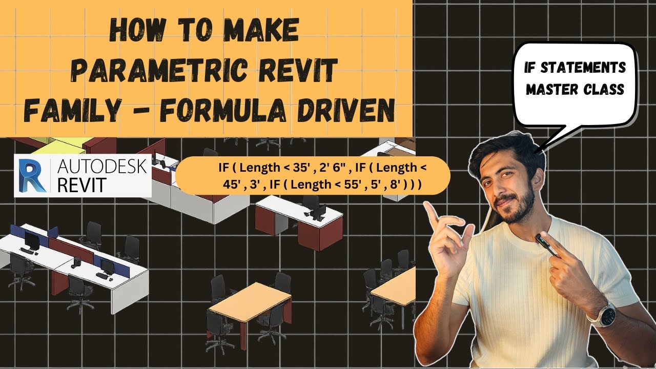 Revit Tutorial - Revit families with Formula - If Statements