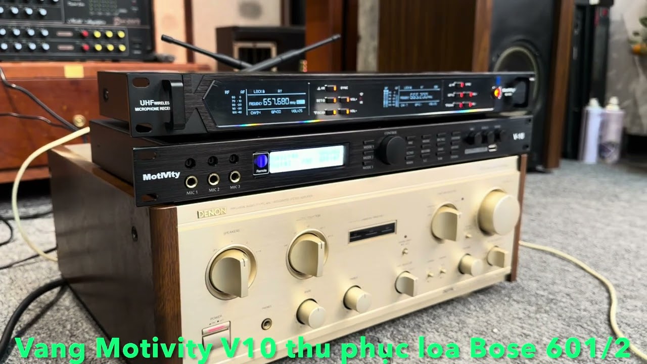 Vang Số Motivity V10 Thu Phục Loa Bose, Mời Ae Lắng Nghe