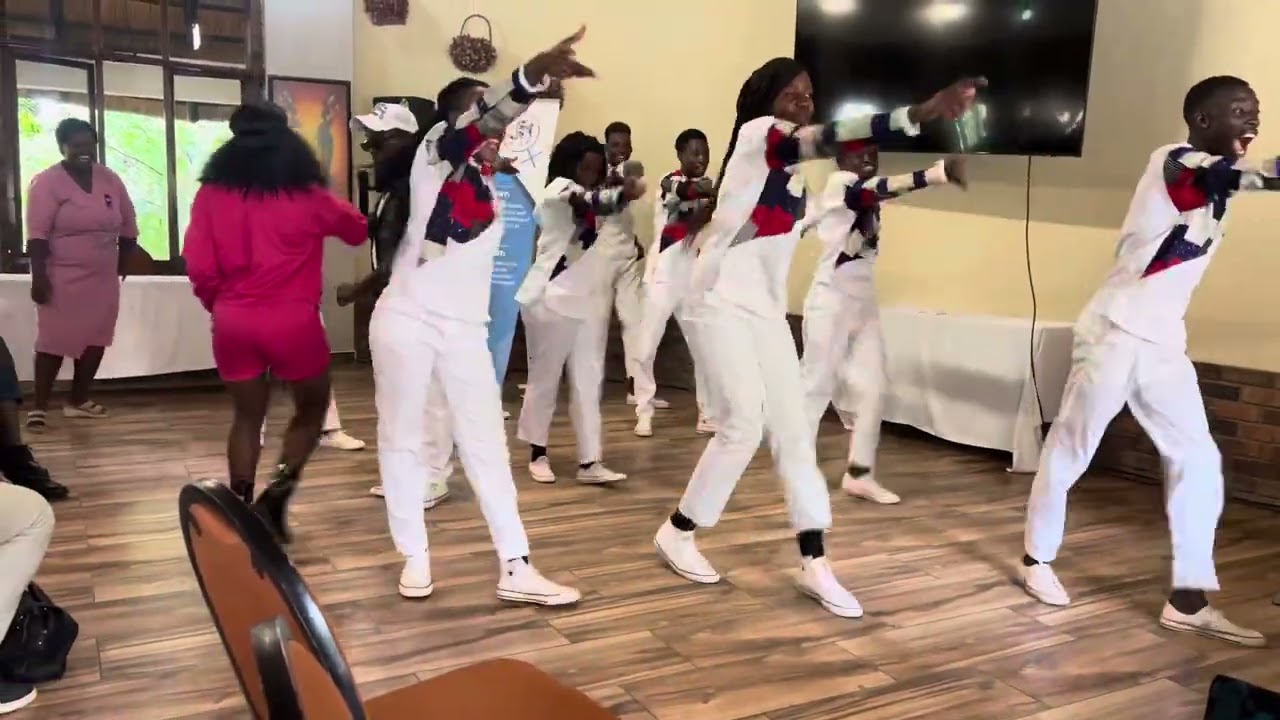 Dancing to Makhadzi’s song Ma gear